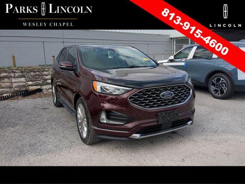 Burgundy Velvet Metallic Tinted Clearcoat 2020 Ford Edge Titanium
