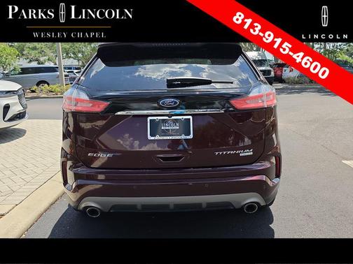 Burgundy Velvet Metallic Tinted Clearcoat 2020 Ford Edge Titanium