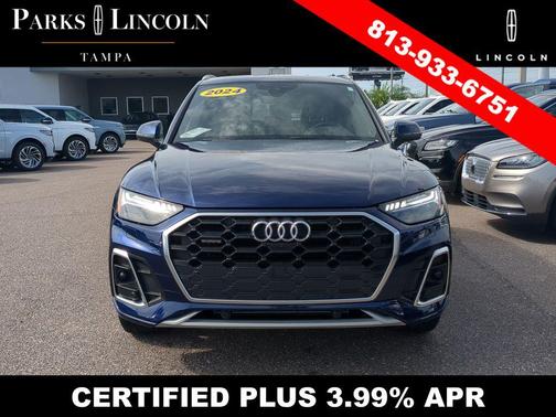 Navarra Blue Metallic 2024 Audi Q5 45 S line Prestige