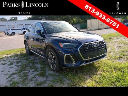 Navarra Blue Metallic 2024 Audi Q5 45 S line Prestige
