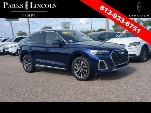 Navarra Blue Metallic 2024 Audi Q5 45 S line Prestige
