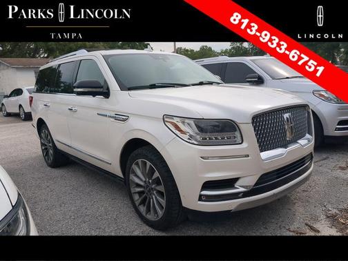 WHITE PLATINUM TRI-COAT MET 2018 Lincoln Navigator Select