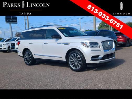 WHITE PLATINUM TRI-COAT MET 2018 Lincoln Navigator Select