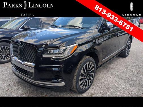 Infinite Black Metallic Clearcoat 2022 Lincoln Navigator Black Label