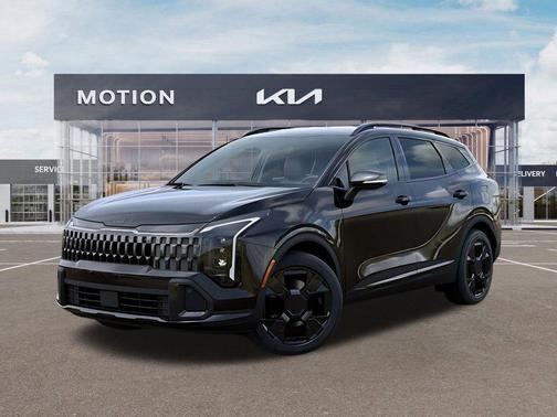 Ebony Black 2026 Kia Sportage X-Line