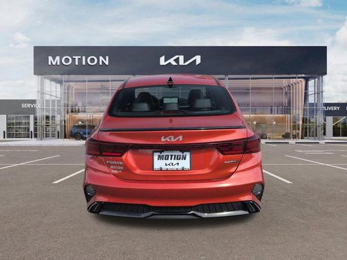 Fire Orange 2023 Kia Forte GT-Line