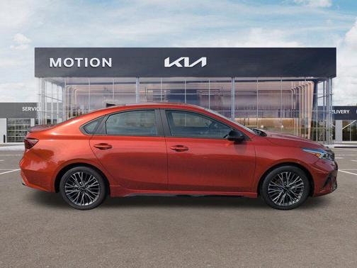 Fire Orange 2023 Kia Forte GT-Line