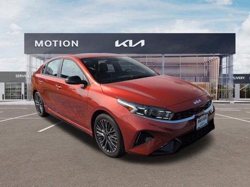 Fire Orange 2023 Kia Forte GT-Line