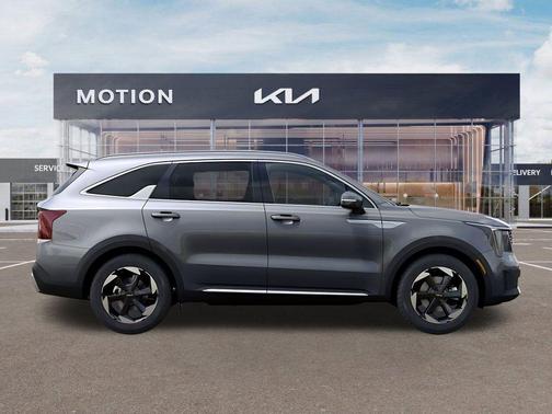 Steel Gray 2026 Kia Sorento Hybrid EX