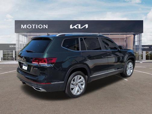 Black 2021 Volkswagen Atlas 3.6L SEL