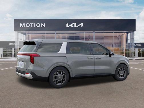 Ceramic Silver 2026 Kia Carnival Hybrid EX