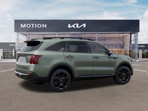 Jungle Green 2026 Kia Sorento SX