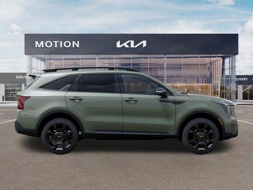 Jungle Green 2026 Kia Sorento SX