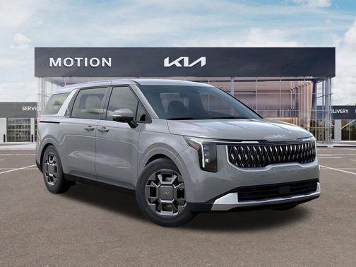 Ceramic Silver 2026 Kia Carnival Hybrid EX