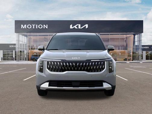 Ceramic Silver 2026 Kia Carnival Hybrid EX