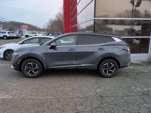 Gravity Gray 2023 Kia Sportage Hybrid LX