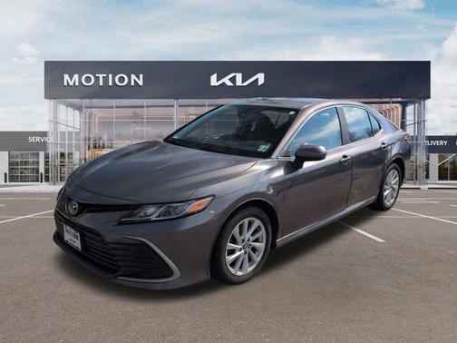 Gray 2021 Toyota Camry LE