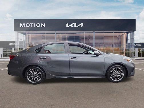 Gravity Gray 2023 Kia Forte GT-Line