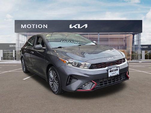 Gravity Gray 2023 Kia Forte GT-Line
