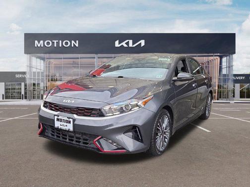 Gravity Gray 2023 Kia Forte GT-Line