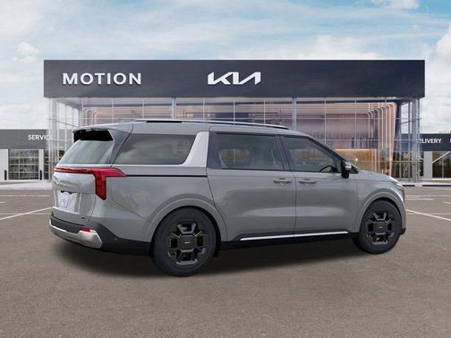 Ceramic Silver 2026 Kia Carnival Hybrid SX