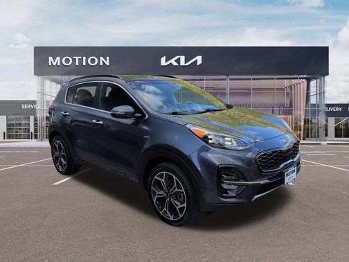Pacific Blue 2021 Kia Sportage SX Turbo