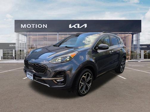 Pacific Blue 2021 Kia Sportage SX Turbo