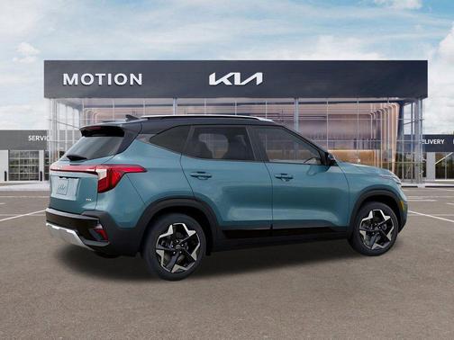 Pluton Blue/Black Roof 2026 Kia Seltos S