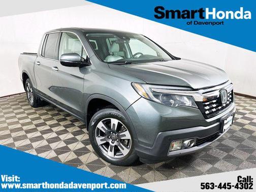 Forest Mist Metallic 2018 Honda Ridgeline RTL-E