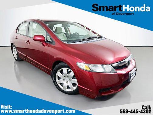 Tango Red Pearl 2009 Honda Civic LX