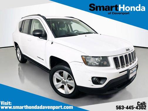 Bright White Clearcoat 2014 Jeep Compass Sport