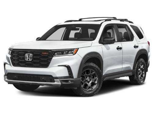 Platinum White Pearl 2024 Honda Pilot TrailSport