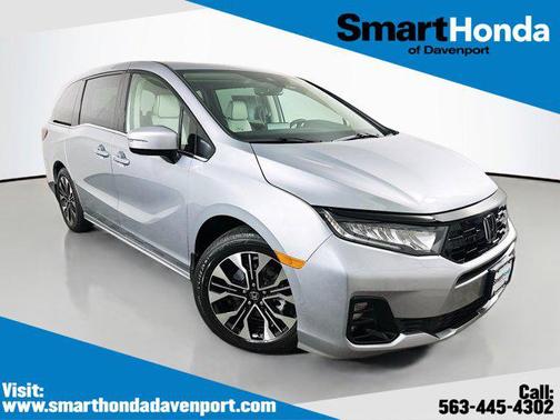 Solar Silver Metallic 2026 Honda Odyssey Elite