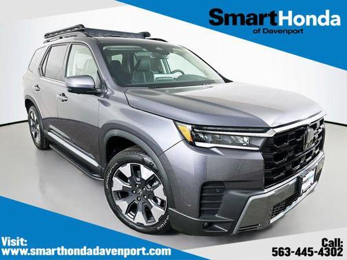 Modern Steel Metallic 2026 Honda Pilot Elite