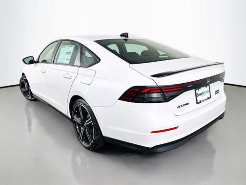 Platinum White 2026 Honda Accord Hybrid Sport