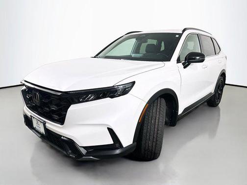 Platinum White Pearl 2024 Honda CR-V Hybrid Sport AWD