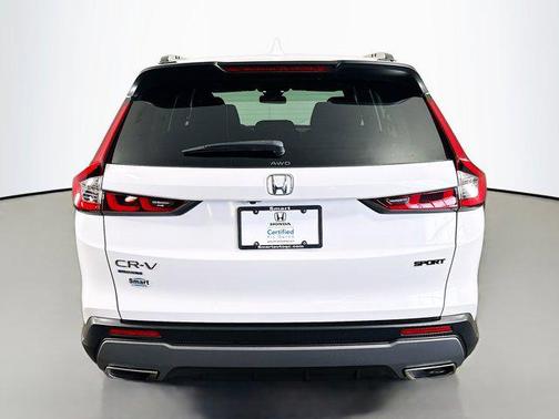 Platinum White Pearl 2024 Honda CR-V Hybrid Sport AWD