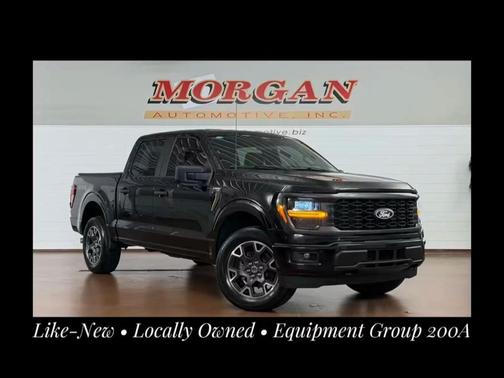 Agate Black Metallic 2025 Ford F-150 STX