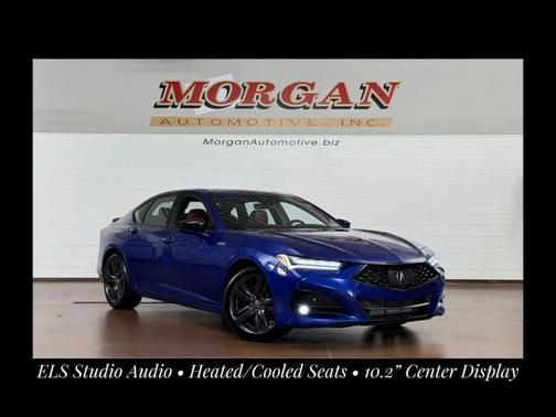 Apex Blue Pearl 2021 Acura TLX A-Spec