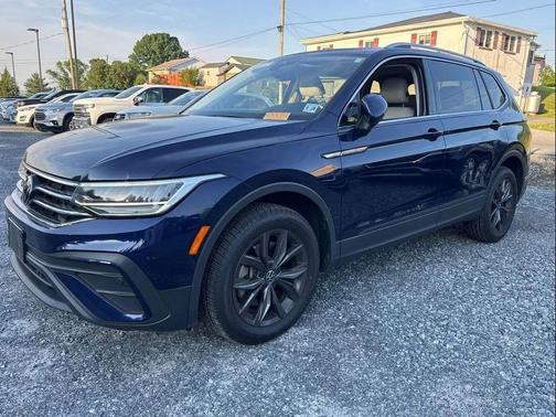 Atlantic Blue Metallic 2023 Volkswagen Tiguan 2.0T SE 4MOTION