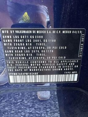 Atlantic Blue Metallic 2023 Volkswagen Tiguan 2.0T SE 4MOTION