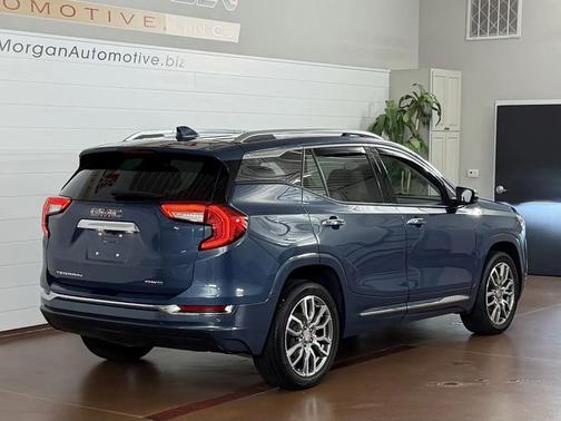 Downpour Metallic 2024 GMC Terrain Denali