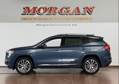 Downpour Metallic 2024 GMC Terrain Denali
