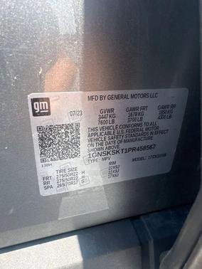 Sterling Gray Metallic 2023 Chevrolet Tahoe Premier