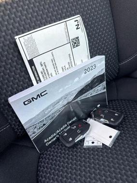 Volcanic Red Tintcoat 2023 GMC Acadia AWD SLE