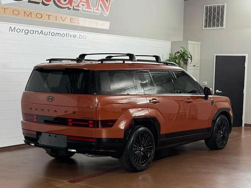 Terracotta Orange 2025 Hyundai SANTA FE HEV Calligraphy