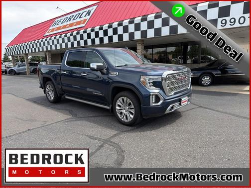 Pacific Blue Metallic 2020 GMC Sierra 1500 Denali