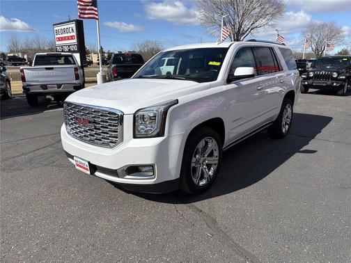White Frost Tricoat 2019 GMC Yukon Denali