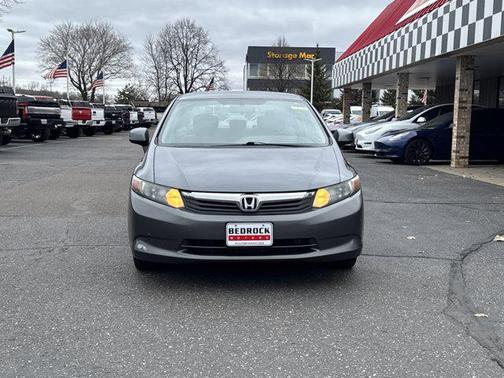 Polished Metal Metallic 2012 Honda Civic LX
