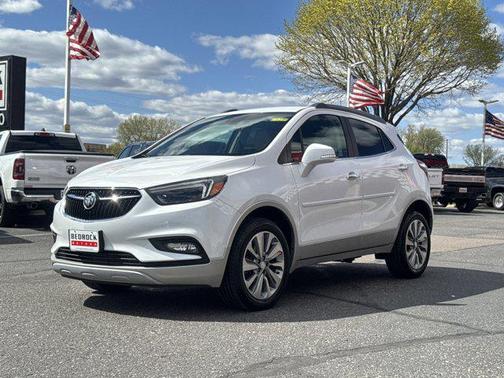 White Frost Tricoat 2017 Buick Encore Essence